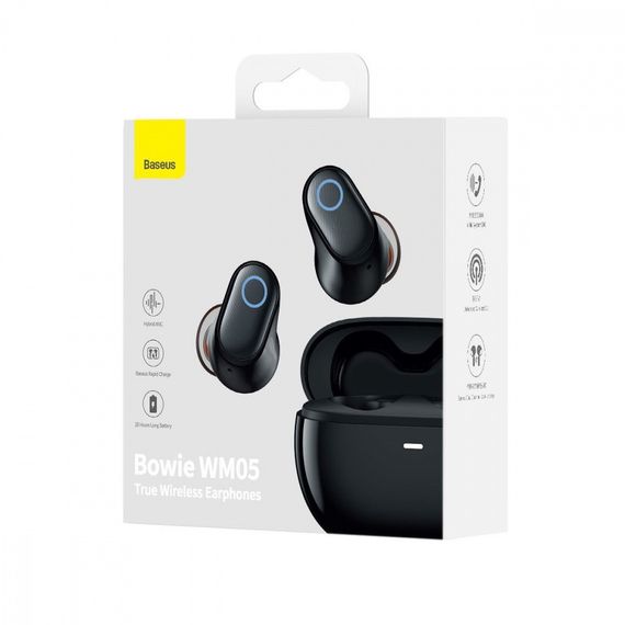 Беспроводные наушники Baseus Bowie WM05 TWS | Зображення 1