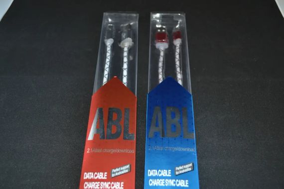 Кабель Micro/type-c/iphone 1м ABL LED | Зображення 2