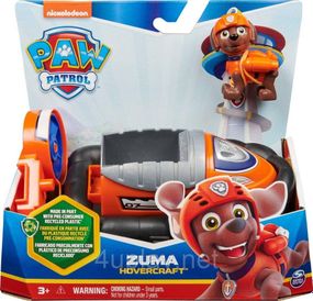 Щенячий патруль Рятувальний катер та фігурка Зума Оригінал PAW Patrol Zuma Hovercraft Vehicle