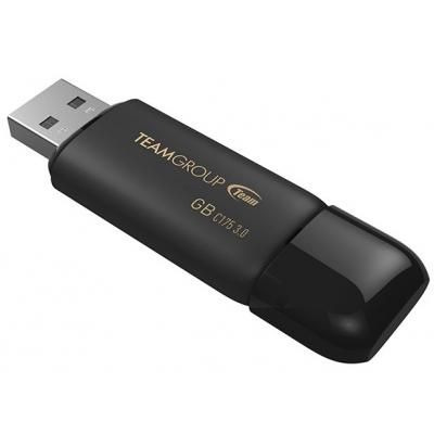 USB флеш накопичувач Team 64GB C175 Pearl Black USB 3.1 (TC175364GB01) | Зображення 3