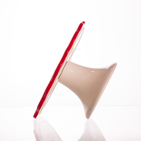 Тортівниця порцелянова на ніжці New Year Ø21 (см) CR-1-6 | Зображення 1