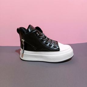 Утеплені хайтопи С30750-30 чорні 33