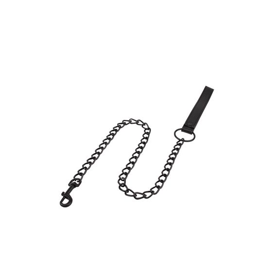 Поводок для ошейника Chisa Fierce Euphoria Fetish Connector, черный Sex Aura | Зображення 4