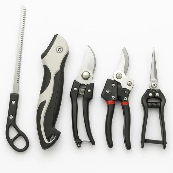 Набір садових інструментів Garden Set SK-5 – секатори, ніж для щеплення, набір для щеплення, інструменти для обрізання дерев і кущів | Зображення 2