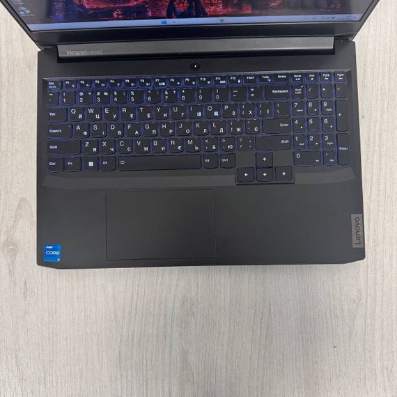 Ігровий ноутбук Lenovo IdeaPad Gaming 3 15IHU6 / 15.6" (1920x1080) IPS / Intel Core i5-11320H (4 (8) ядра по 2.5 - 4.5 GHz) / 16 GB DDR4 / 512 GB SSD / nVidia GeForce RTX 3050, 4 GB GDDR6, 128-bit / WebCam б/в | Зображення 3