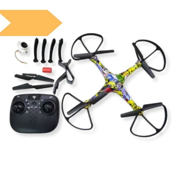 Квадрокоптер XPRO Pioneer CD622/623W WiFi(24) з камерою стабілізаційна система чорний(MER-14200_1032)