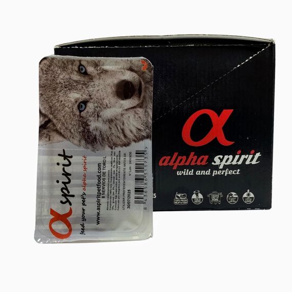 Лакомство для собак из бычьего корня Alpha Spirit Bully Stick, размер L, 8 шт | Зображення 1