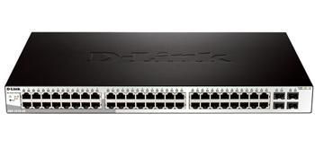 Коммутатор D-Link DGS-1210-52 48xGE, 4xSFP, WebSmart (DGS-1210-52)