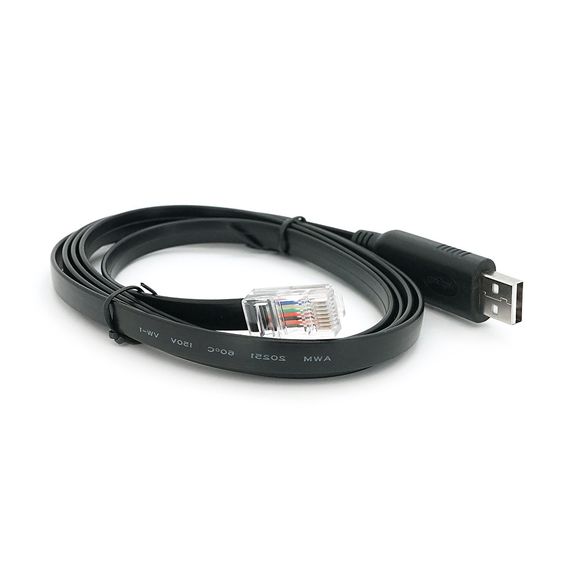 Кабель VEGGIEG V-U403, USB/RJ45, FTDI-TF 232 Chipset, консольний, Black, довжина 1.5м, Box