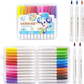 Детские Фломастеры "Water color pen" 228-24(Blue) 24 цвета