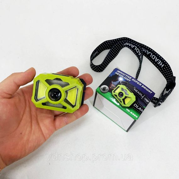 Ліхтар на лоб для риболовлі Police 2323-P50+SMD+COB (white/red), Ліхтар на голову для ЗСУ KE-81 | Зображення 4