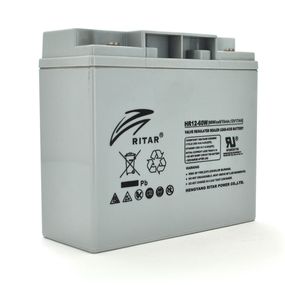 Акумуляторна батарея AGM RITAR HR12-60W, Gray Case
