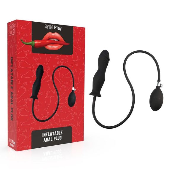 Надувная анальная пробка Wild Play sexstyle
