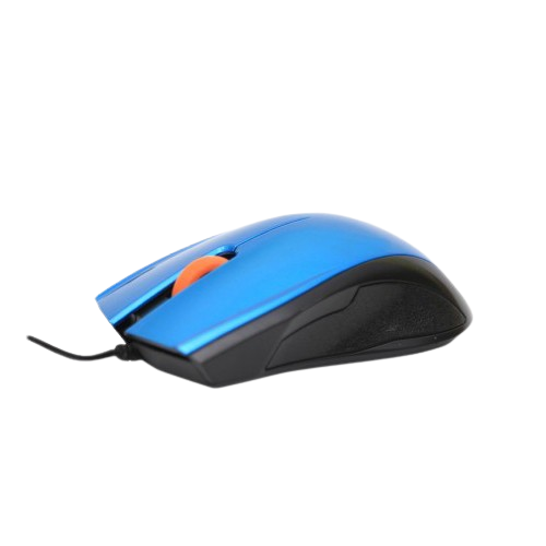 Мишка дротова Havit HV-MS689 блакитний | Зображення 1