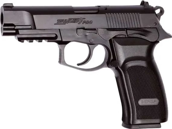 Пістолет пневматичний ASG Bersa Thunder 9 Pro. CO2. BB кал. 4.5 мм