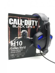 Наушники игровые CALL OF DUTY H10 проводные с микр.