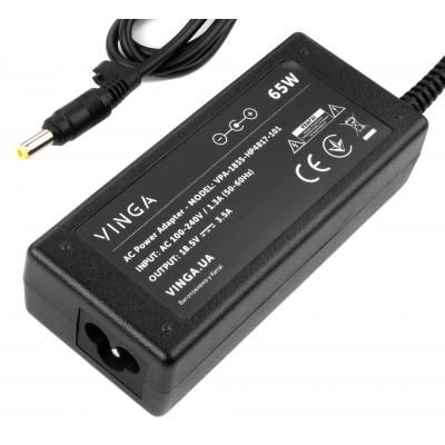 Блок питания к ноутбуку Vinga HP 65W 18.5V 3.5А 4.8*1.7 (VPA-1835-HP4817-101) (VPA-1835-HP4817-101) | Зображення 2
