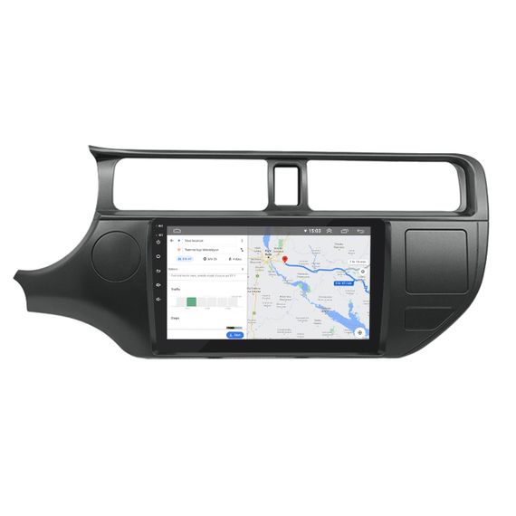 Штатная магнитола Lesko Kia Rio 3 2011-2015 9" 4/64 4G+CarPlay Premium GPS Android Киа рио | Зображення 3