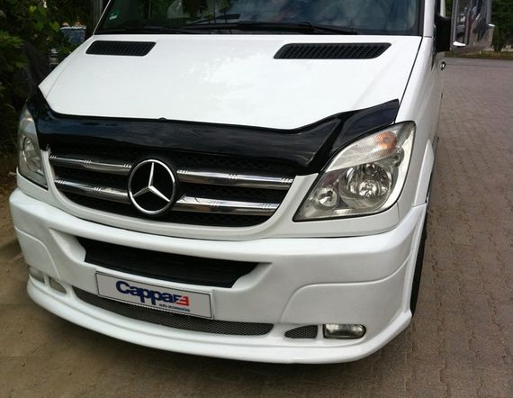 Дефлектор капота 2006-2013 (EuroCap) для Mercedes Sprinter | Зображення 1