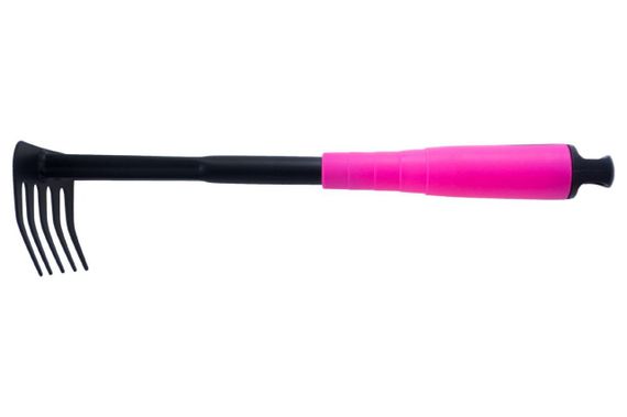 Граблі 5-зубі з пластиковою ручкою СИЛА 5505061 | Зображення 1