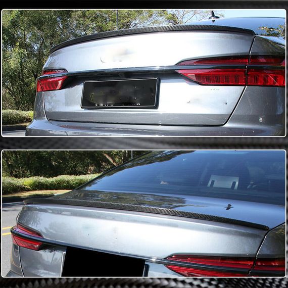 Спойлер V3 (для SD, Карбон) для Ауди A6 C8 2018- гг | Зображення 3