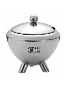 Сахарница Gipfel Oreole GP-9831 400 мл серебристая