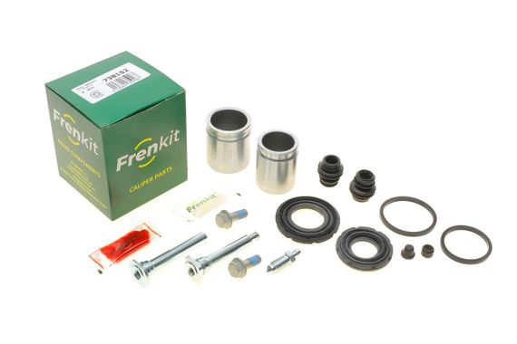 Ремкомплект суппорта переднего Honda Accord 08- d=38 43mm  +2 поршня направляющая  Akebono  738152