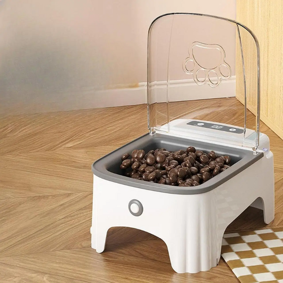 Автоматична годівниця для хатніх тварин, розумна годівниця для собак і кішок, для зручного годування вихованців | Зображення 2