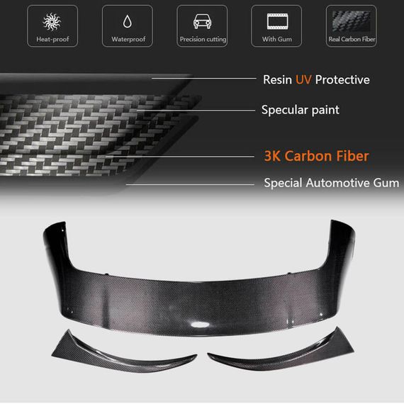 Спойлер V1 (Карбон) для Maserati Levante 2016- гг | Зображення 4