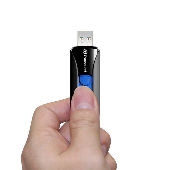 Накопитель Transcend 128GB USB 3.1 JetFlash 790 Black (TS128GJF790K) | Зображення 2