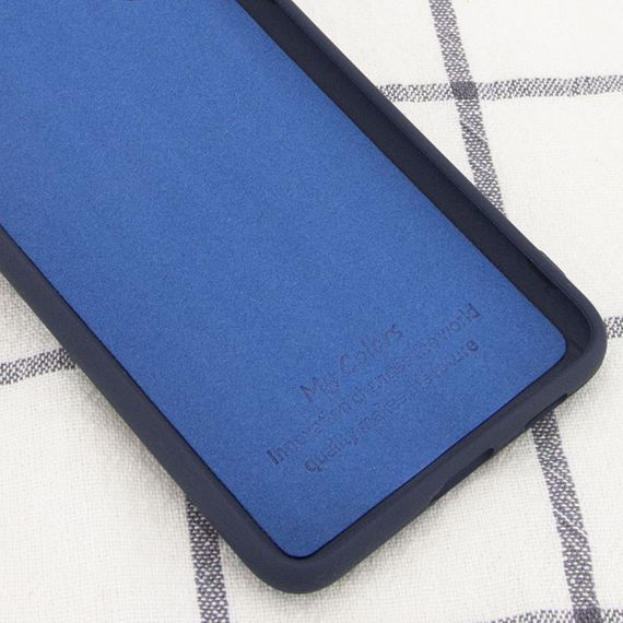 Чехол Silicone Cover Full without Logo (A) для Oppo A73 Синий / Midnight Blue | Зображення 1