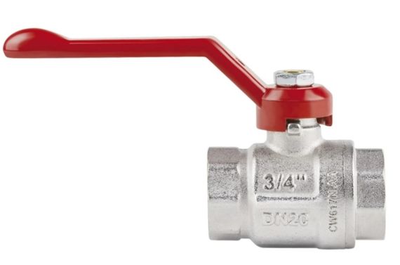 Кран кульовий Icma 3/4" прямий №350 (87350AE11) | Зображення 1