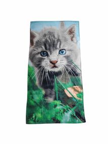 Рушник Catlover 70x140 Різнобарвний (0786)