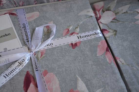 Постільна білизна First Choice Homesko Ranforce сімейний 160 х 220 см Marea Powder | Зображення 3