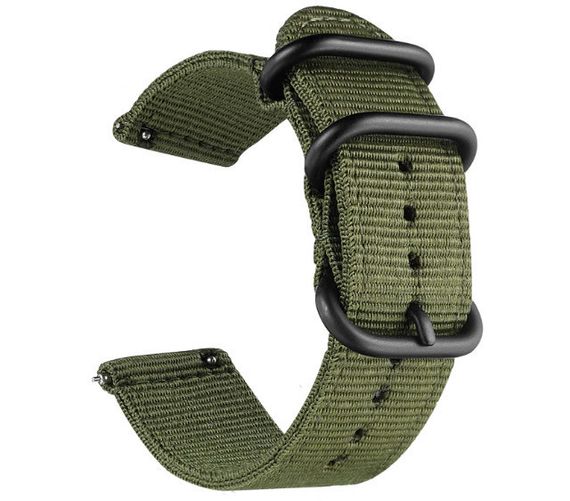 Нейлоновий ремінець Primo Traveller для годинника Samsung Galaxy Watch 46 mm SM-R800 - Army Green