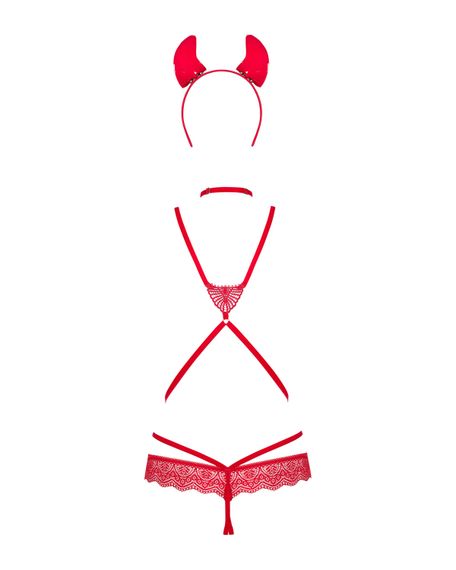 Боді Obsessive Evilia body S/M | Зображення 5