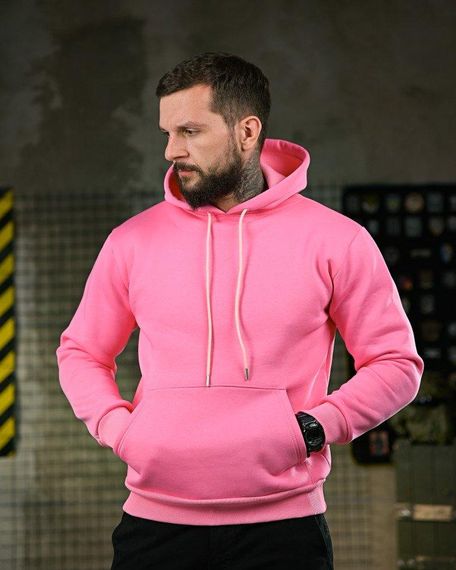 Милитари худи на флисе GENESIS girl pink ПП8071 | Зображення 1