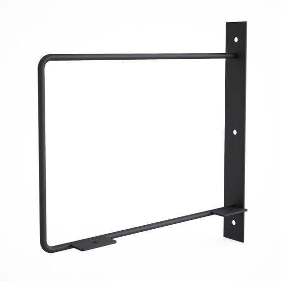 Кронштейн для полиці з металу 258×30mm, H=250mm | Зображення 4