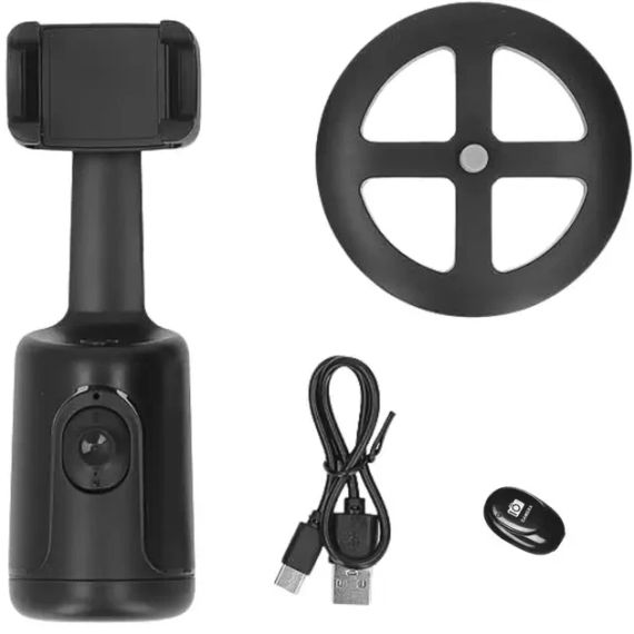 Розумний монопод P01 з датчиком руху Акумуляторний стабілізатор для телефону настільний смарт штатив | Зображення 7