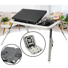 Подставка для ноута охлаждающая LD-09 E-Table Подставка для ноутбука с противоскользящим покрытием