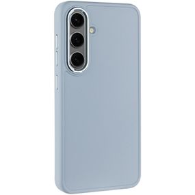 TPU чехол Bonbon Metal Style для Samsung Galaxy S24 / S25 Голубой / Mist blue