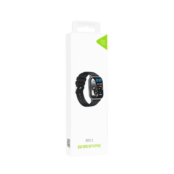 Смартгодинник BOROFONE BD11 Smart sports watch Black | Зображення 1