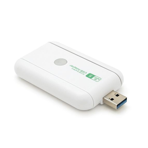 Бездротовий мережевий адаптер Wi-Fi-USB3.0 Merlion LV-UAC15,RTL8812BU, з 2-ма антенами 10см,802.11bgn, 1200MB,2.4 GHz,Blister | Зображення 2