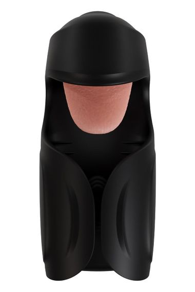 Мастурбатор Blush M for Men з вібрацією, 14.6 см Sex Aura | Зображення 1