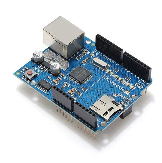 Сетевой модуль Ethernet Shield для Arduino, W5100