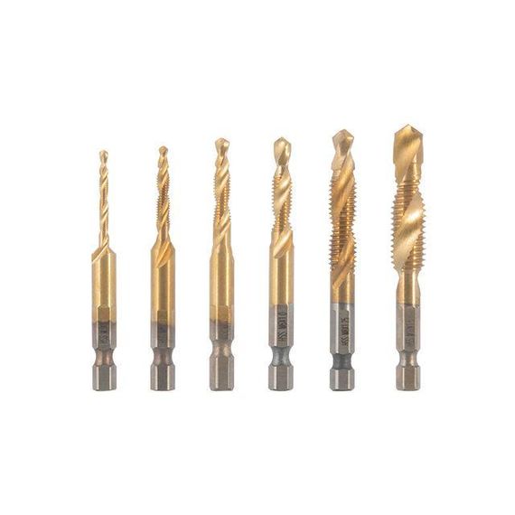 Набір свердел-мітчиків 6 од. INTERTOOL SD-5841 | Зображення 2