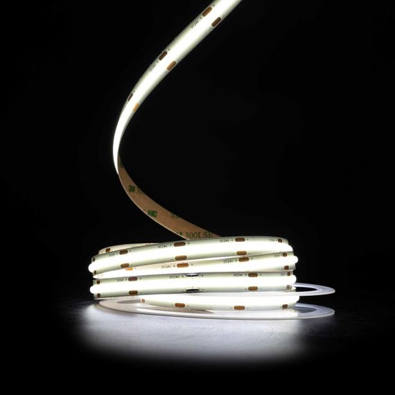 Світлодіодна LED стрічка PROLUM 24V СОВ 520 LED IP20 Series "SG" Білий (5500-6000К) | Зображення 1