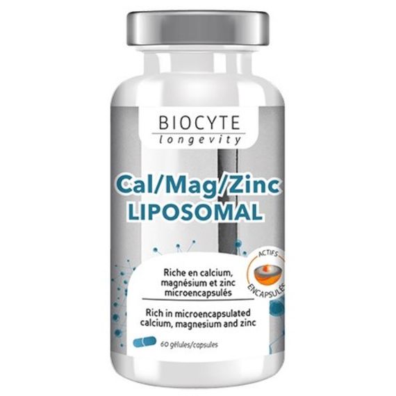 Мультимінеральний комплекс Biocyte Cal/Mag/Zinc Liposomal 60 Caps