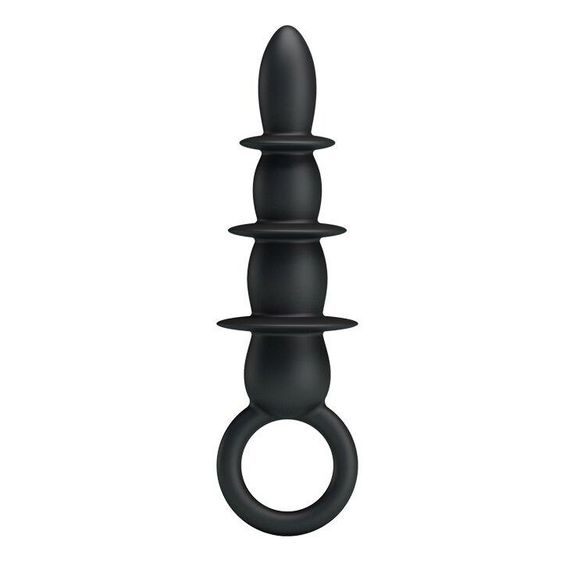 Анальний стимулятор BLACK PRETTY LOVE BI-014539 Sex Aura | Зображення 4