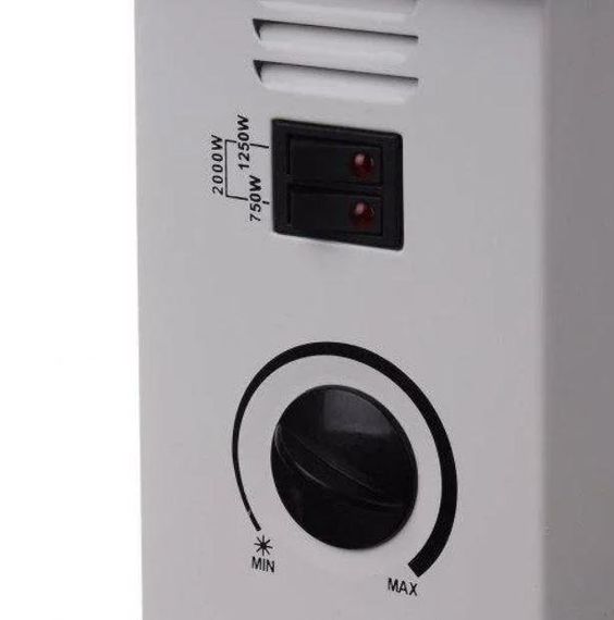Конвектор Domotec Heater MS-5904 ∙ Потужний домашній конвекторний обігрівач 2000Вт | Зображення 2